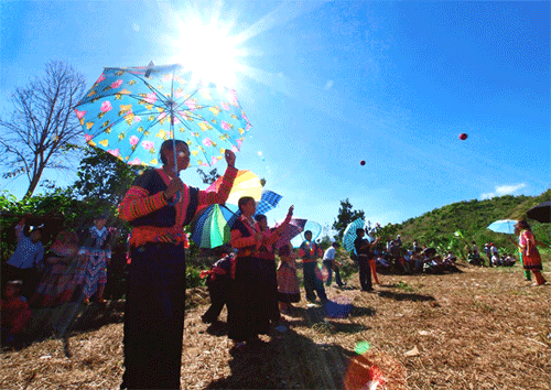 New Year celebration of the Mong people - ảnh 3